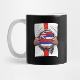 Hawaii Flag English Flag Ripped - Gift for Hawaiian From Hawaii Mug